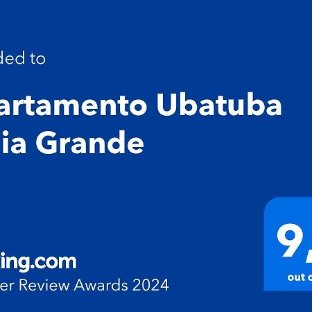 Apto Ubatuba Praia Grande, Ar Condicionado, Piscina, Garagem Eksteriør bilde