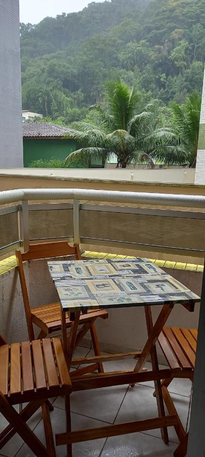 Apto Ubatuba Praia Grande, Ar Condicionado, Piscina, Garagem Eksteriør bilde