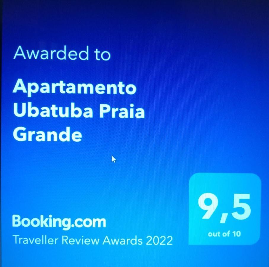 Apto Ubatuba Praia Grande, Ar Condicionado, Piscina, Garagem Eksteriør bilde